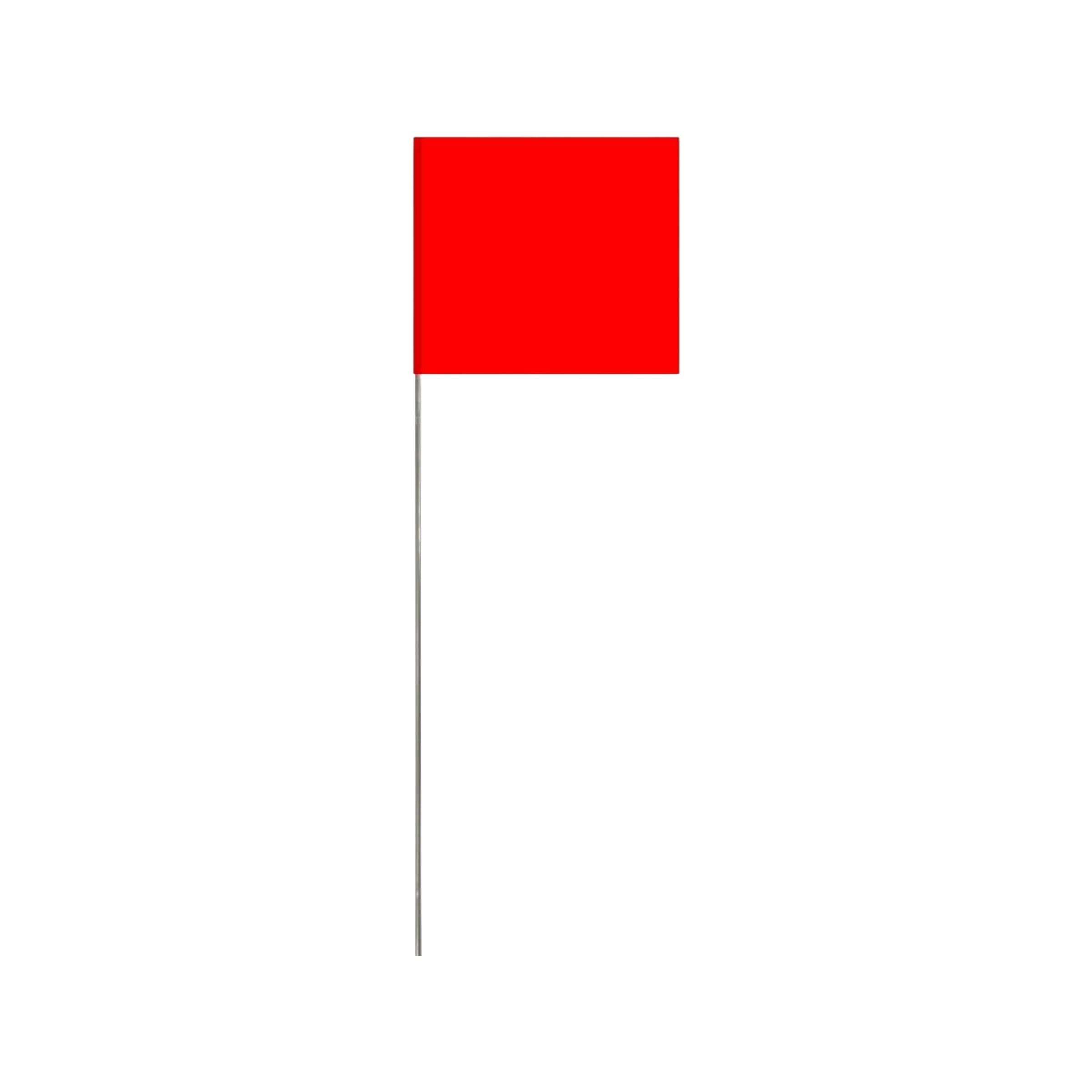 30" Staff Marking Flags, image 1
