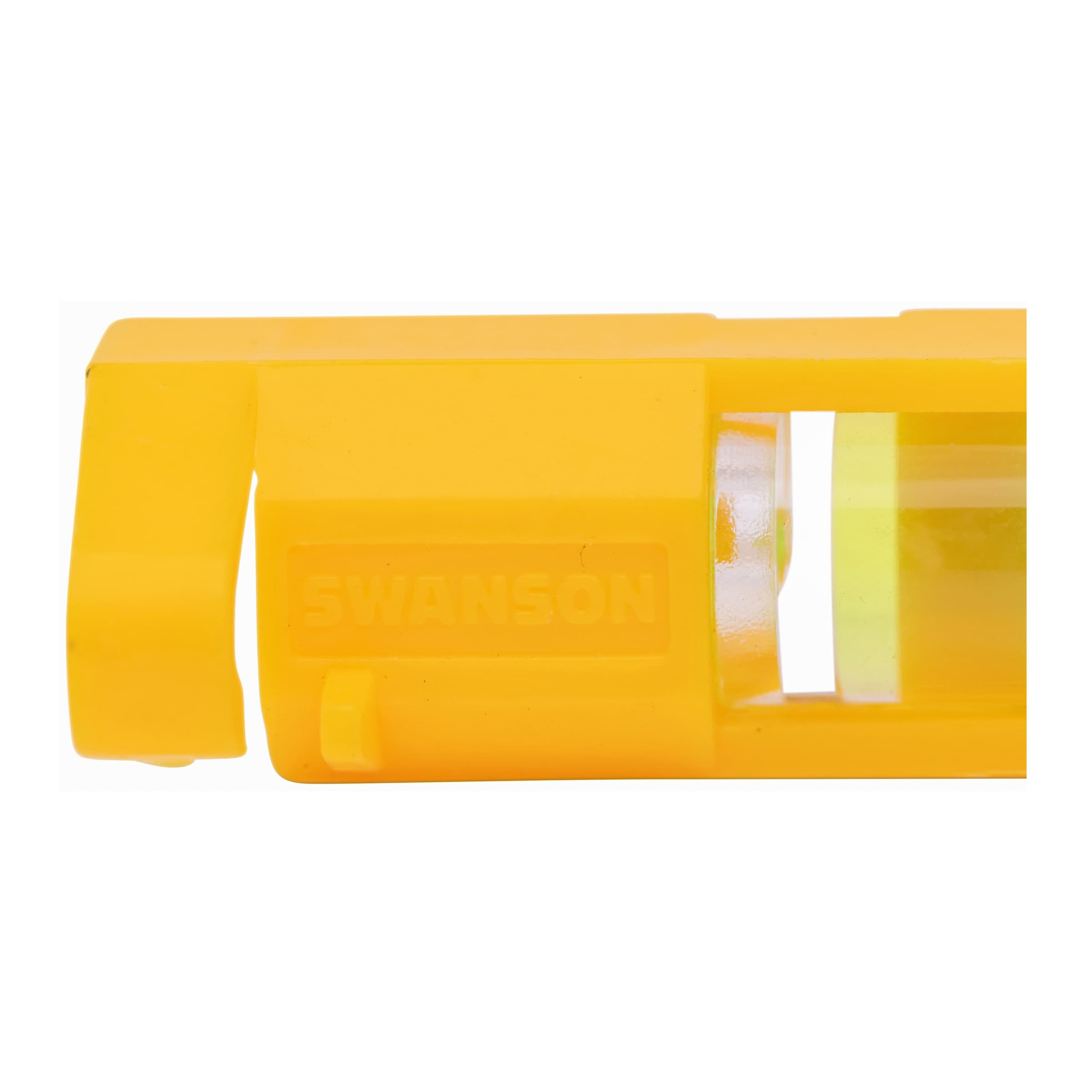 Close-up of the LLP002 vial and V-grooved bottom edge.