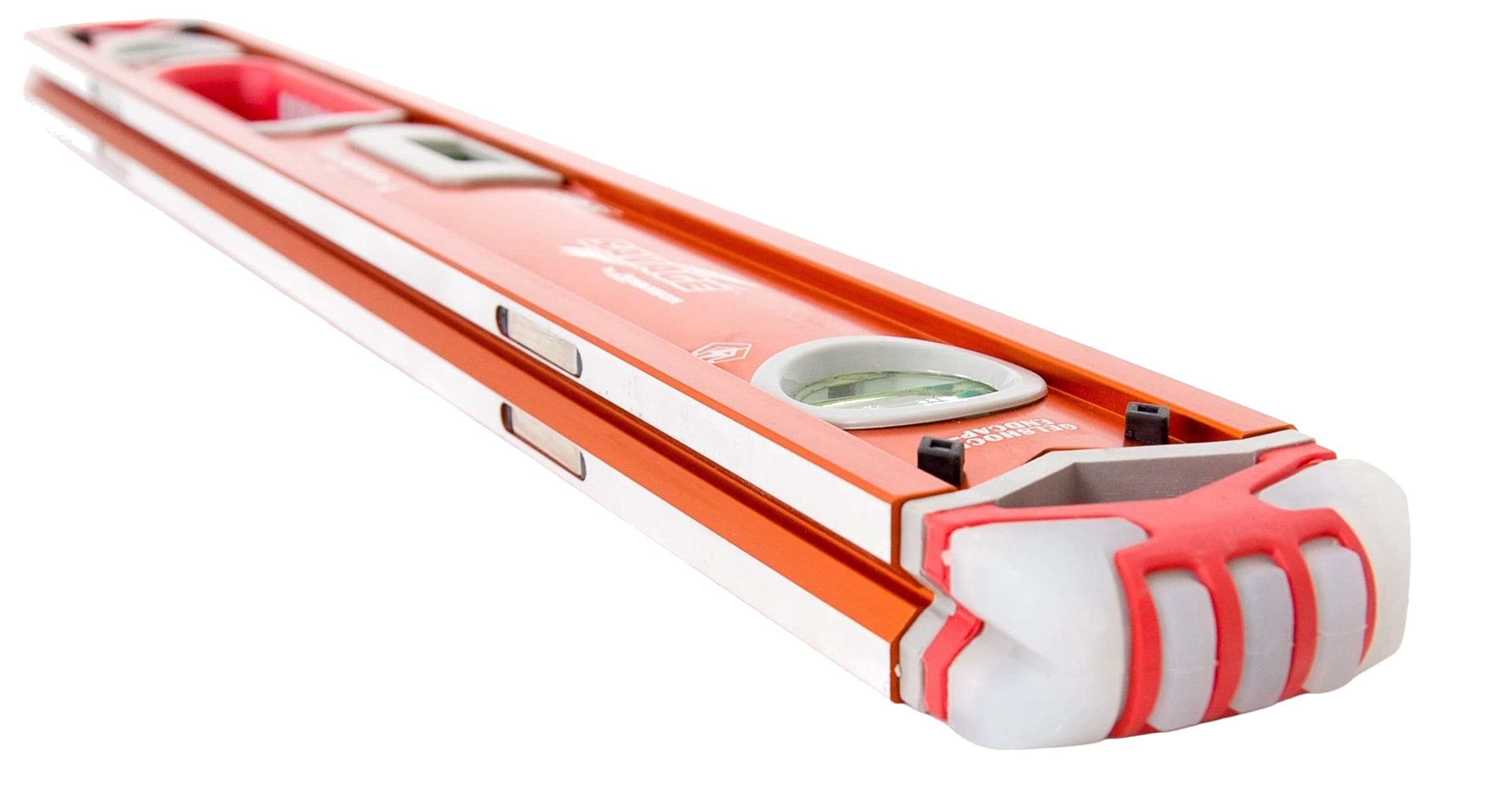 Side-profile view of the SVB24M revealing the recessed neodymium magnets along the bottom edge and the continuous dual-rail frame.