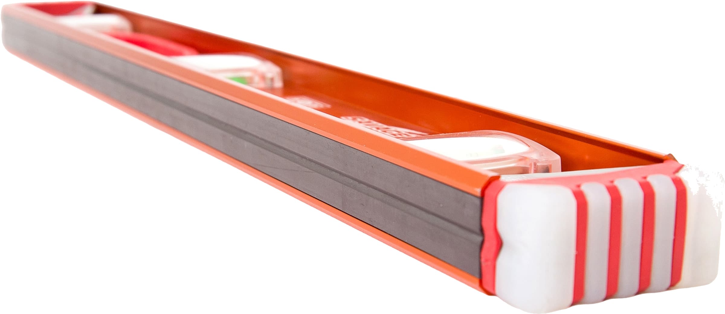 Side-profile view of the SVI24M showing the I-shape cross section and the strip magnet recessed along the bottom edge.