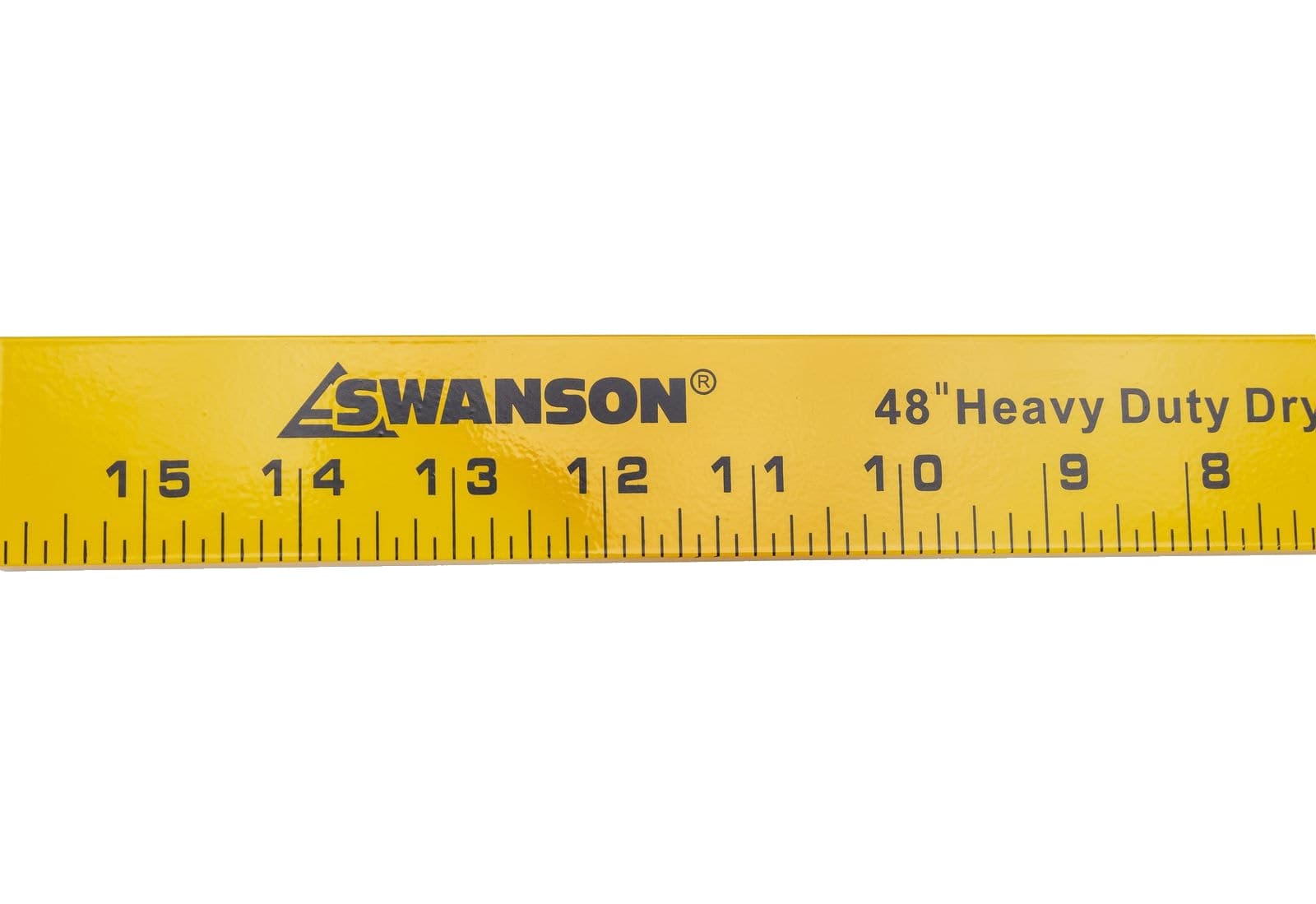 Close-up of the TD124 heavy-duty head showing the five steel rivets and two roll pins locking head to blade.