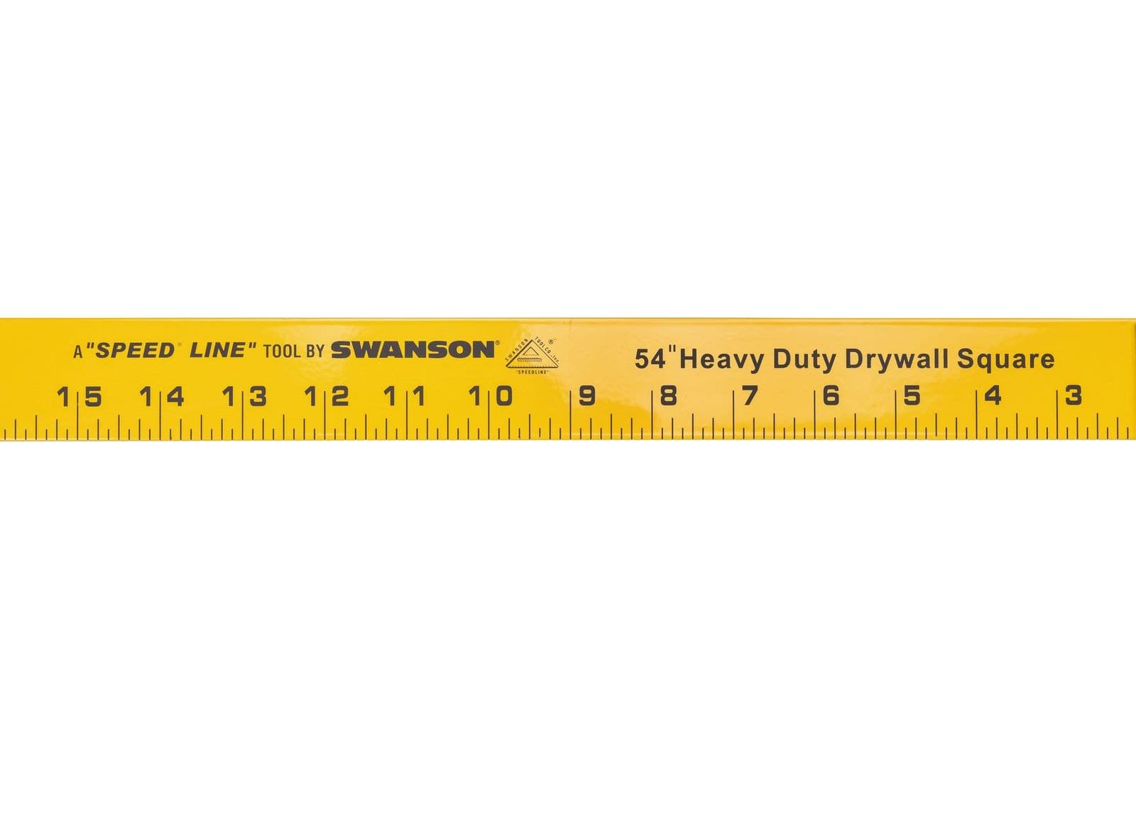 Close-up detail of the TD540 yellow powder-coated body showing the thermally-fused finish.
