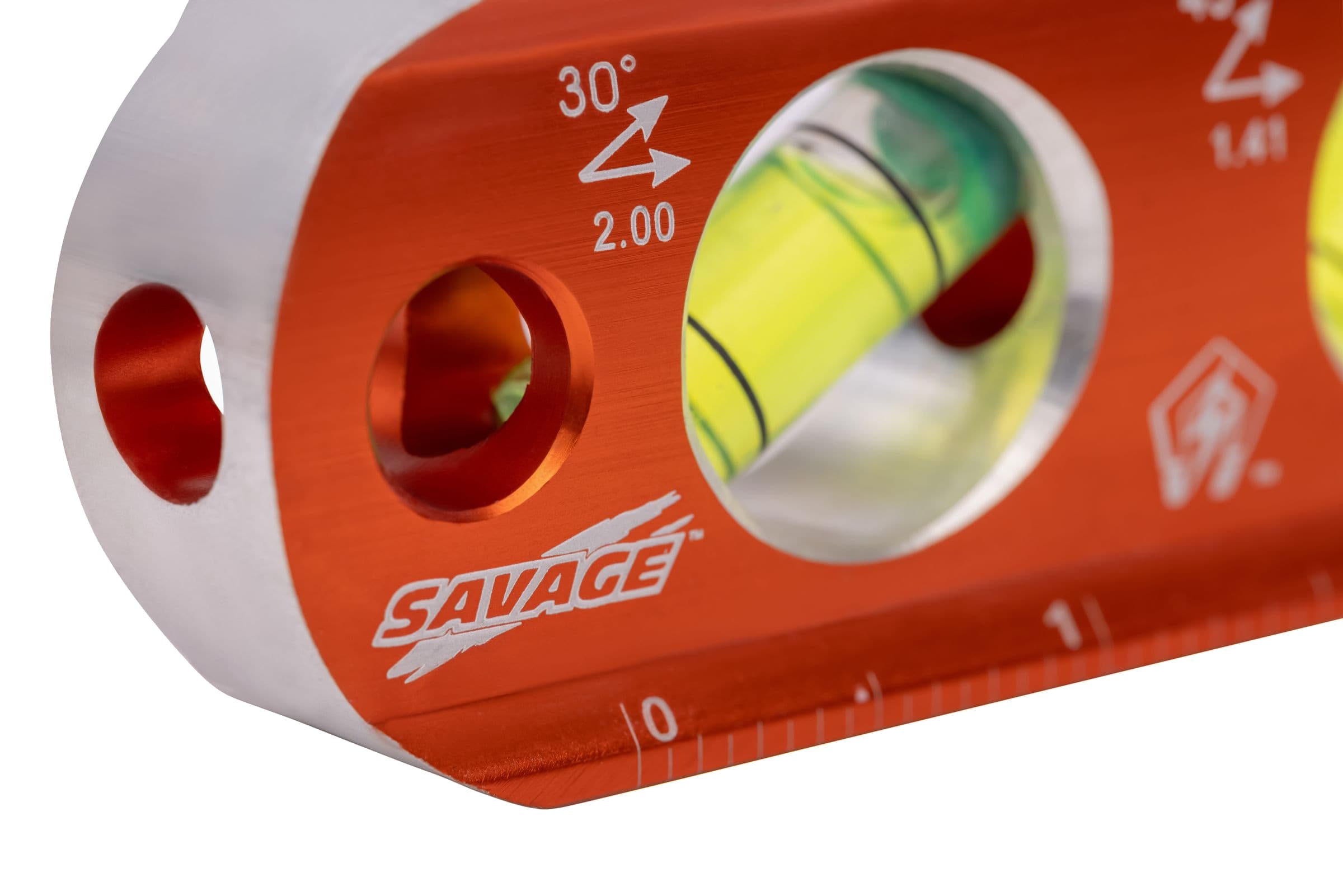 Close-up of the TL041M Brightview® milled vial surround.