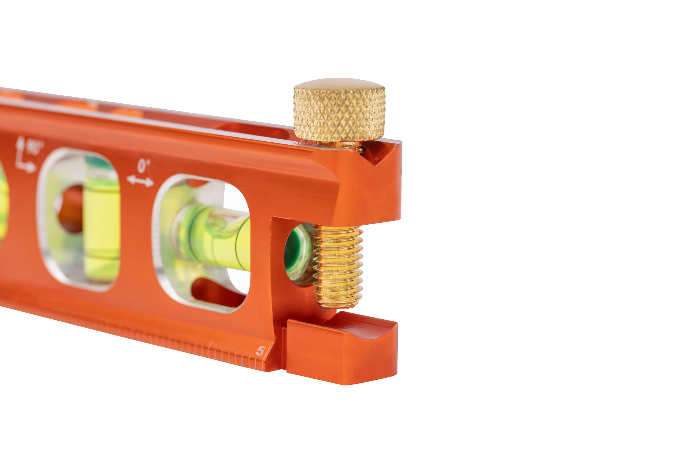 Close-up of the TL041M brass Tri-Loc® conduit clamp.