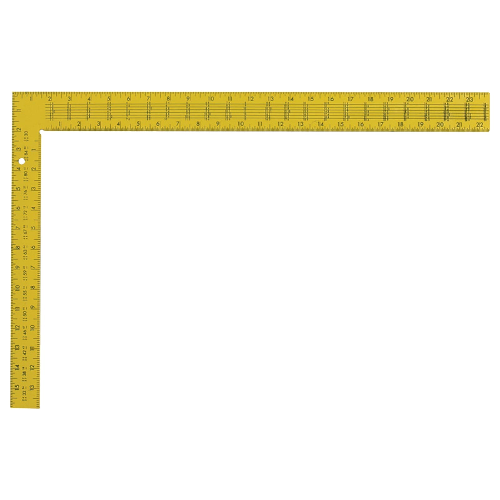 16" x 24" Hi-Vis Steel Rafter Square, image 1
