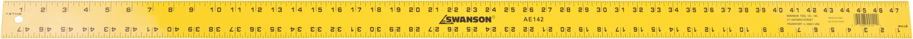 Straight-Edge 48in, life-sized