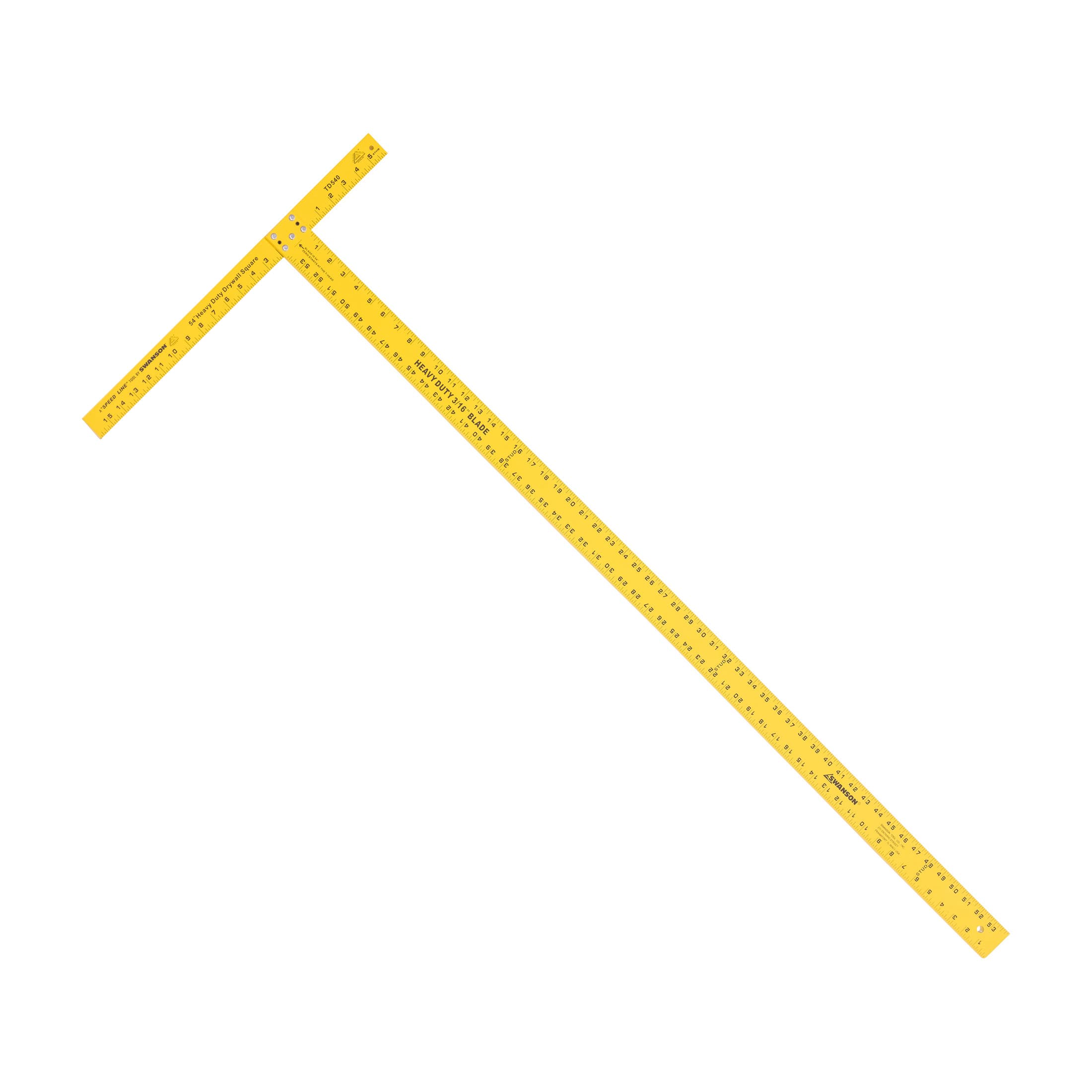 54" Aluminum Wallboard Square, image 1