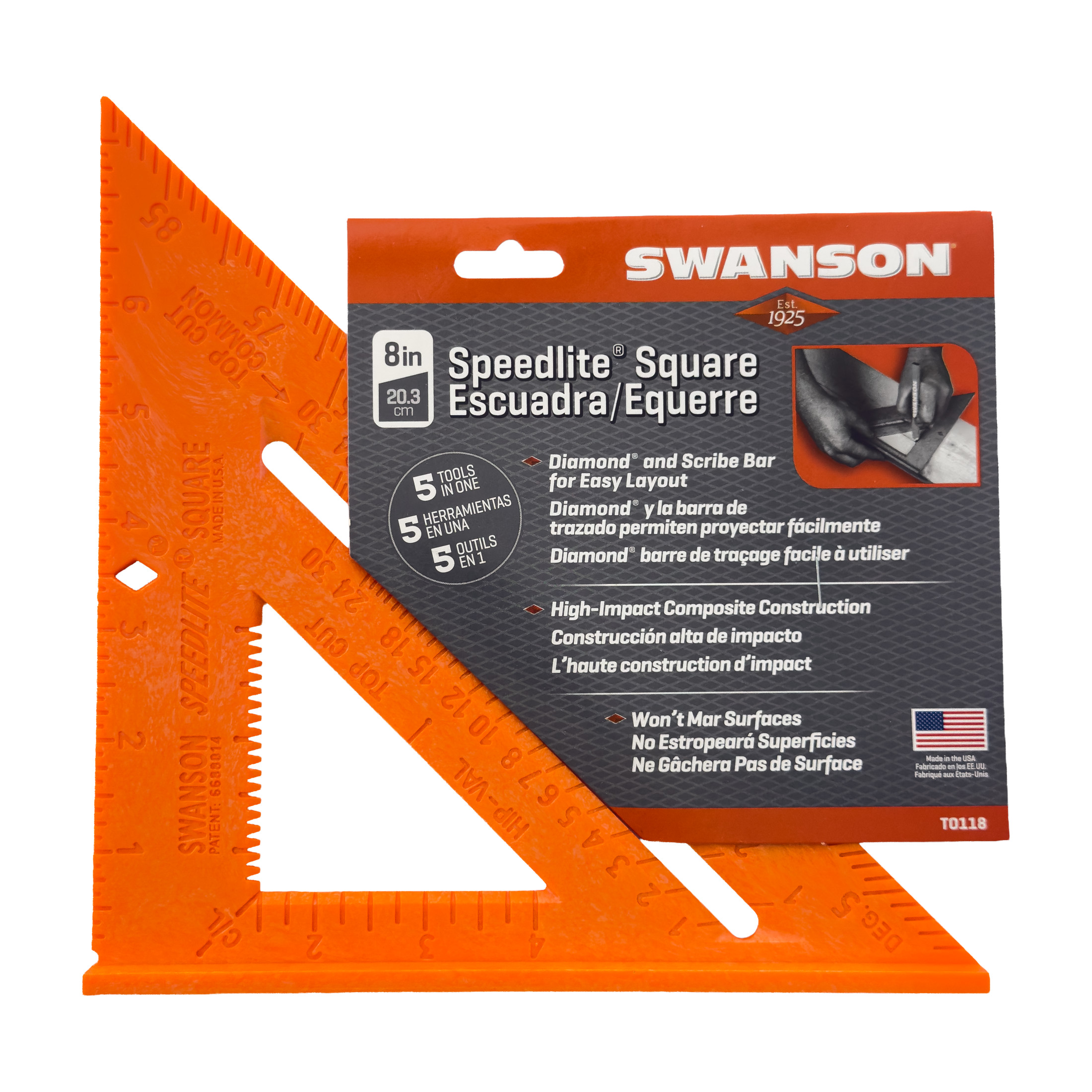 The Big 12® Speedlite® Square, Swanson Tool Co. | Swanson Tool Co.
