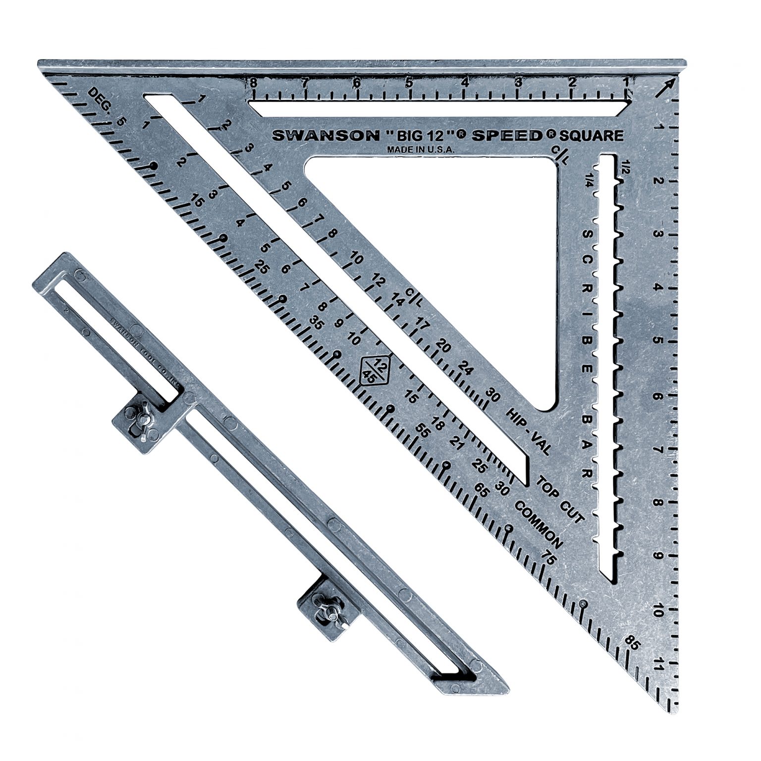 The Big 12® Speed® Square with Layout Bar - Swanson Tool Company